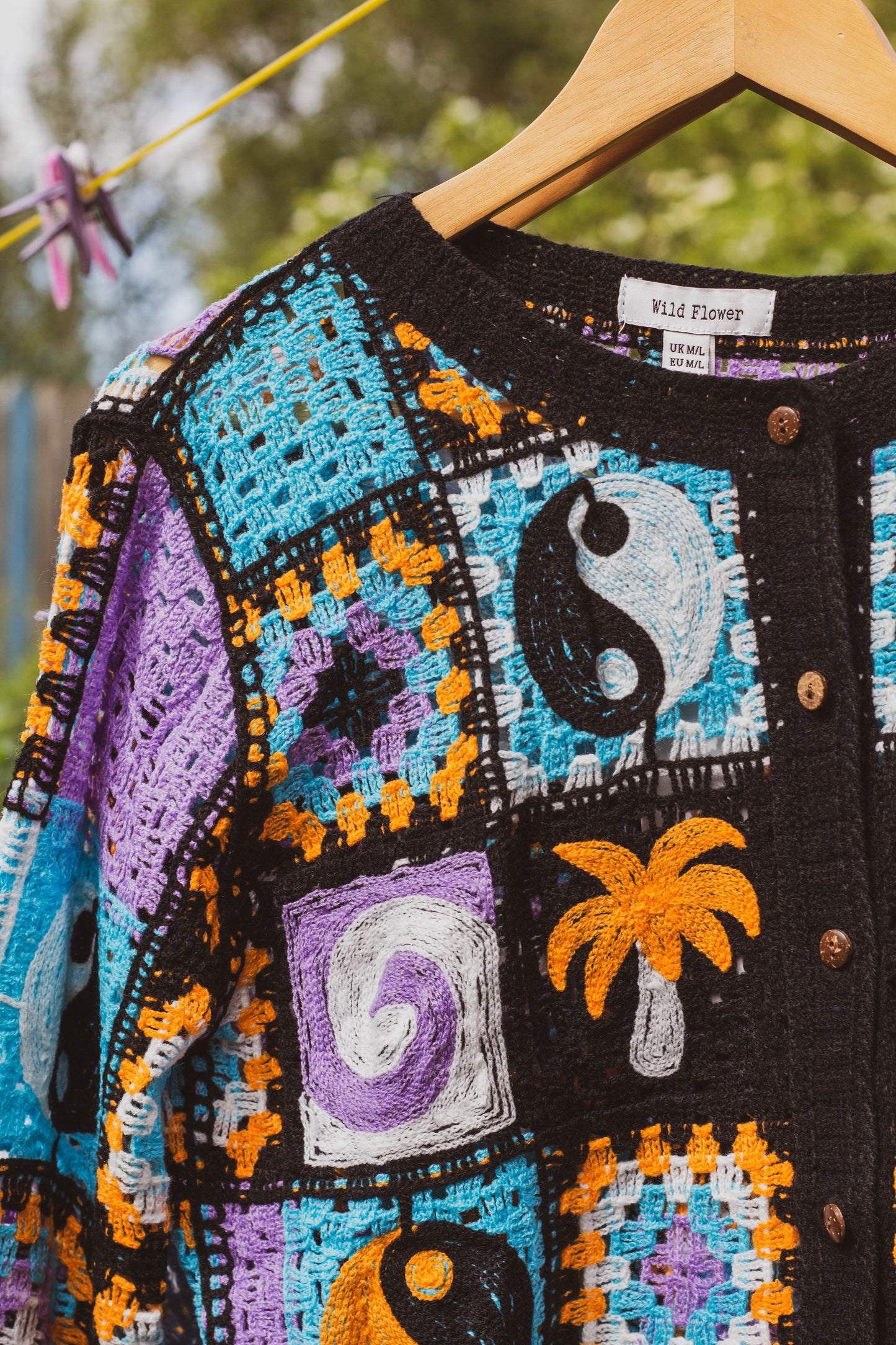 Crochet Retro Cardigan
