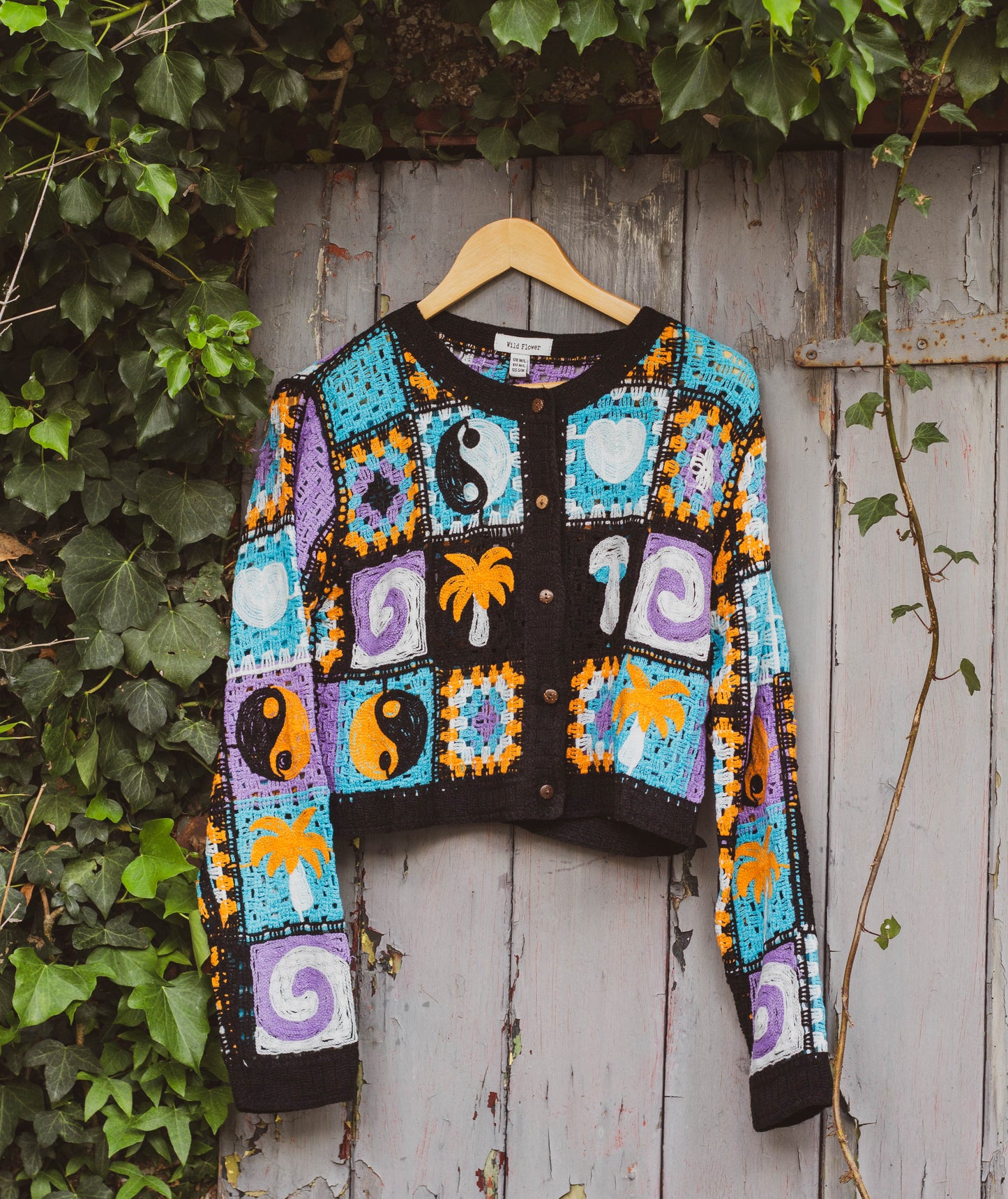 Crochet Retro Cardigan