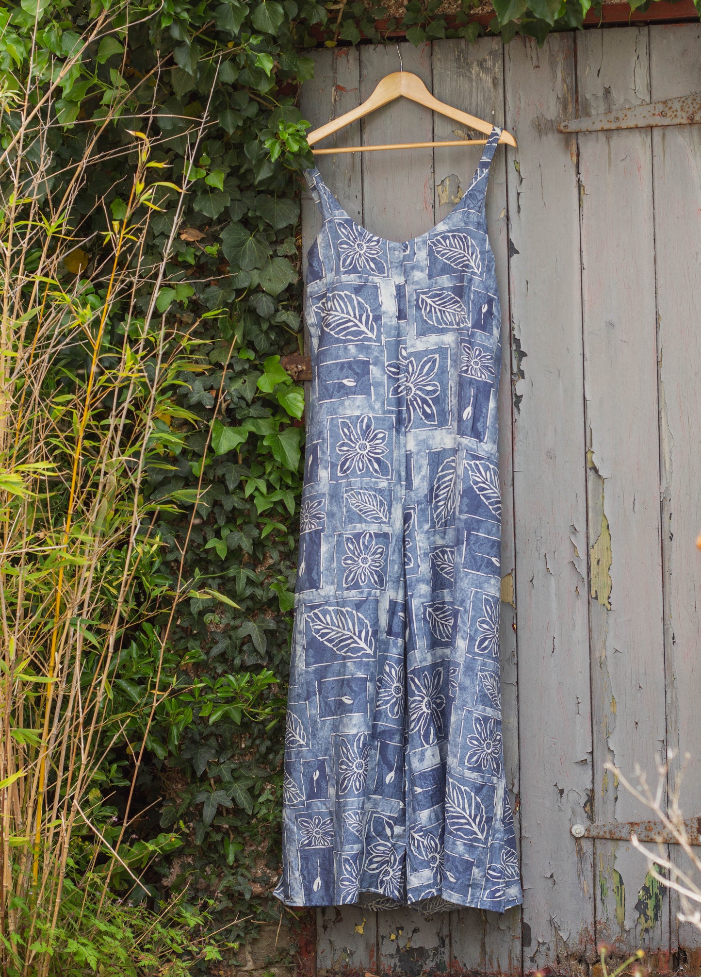 Blue Garden Jumpsuit