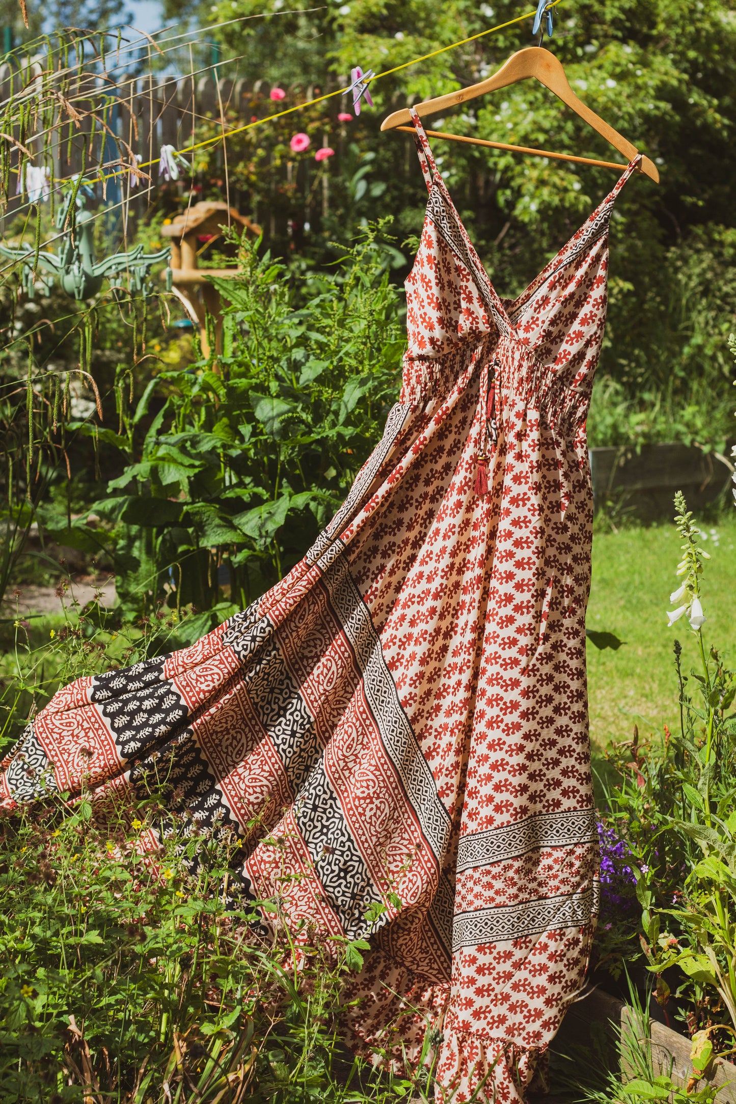 Blockprint Style Maxi