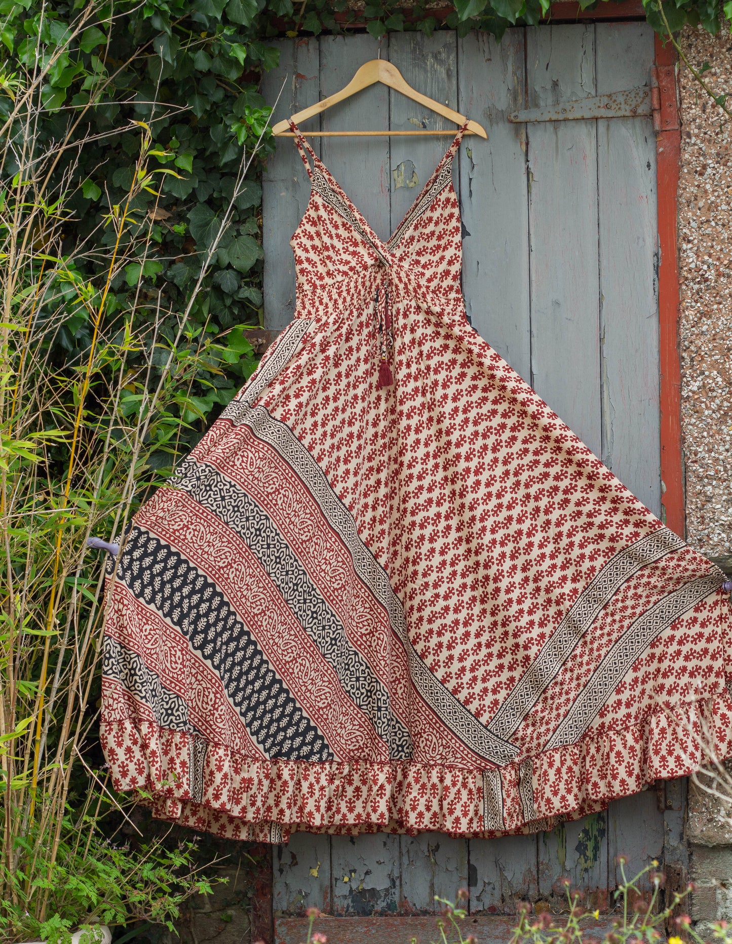 Blockprint Style Maxi