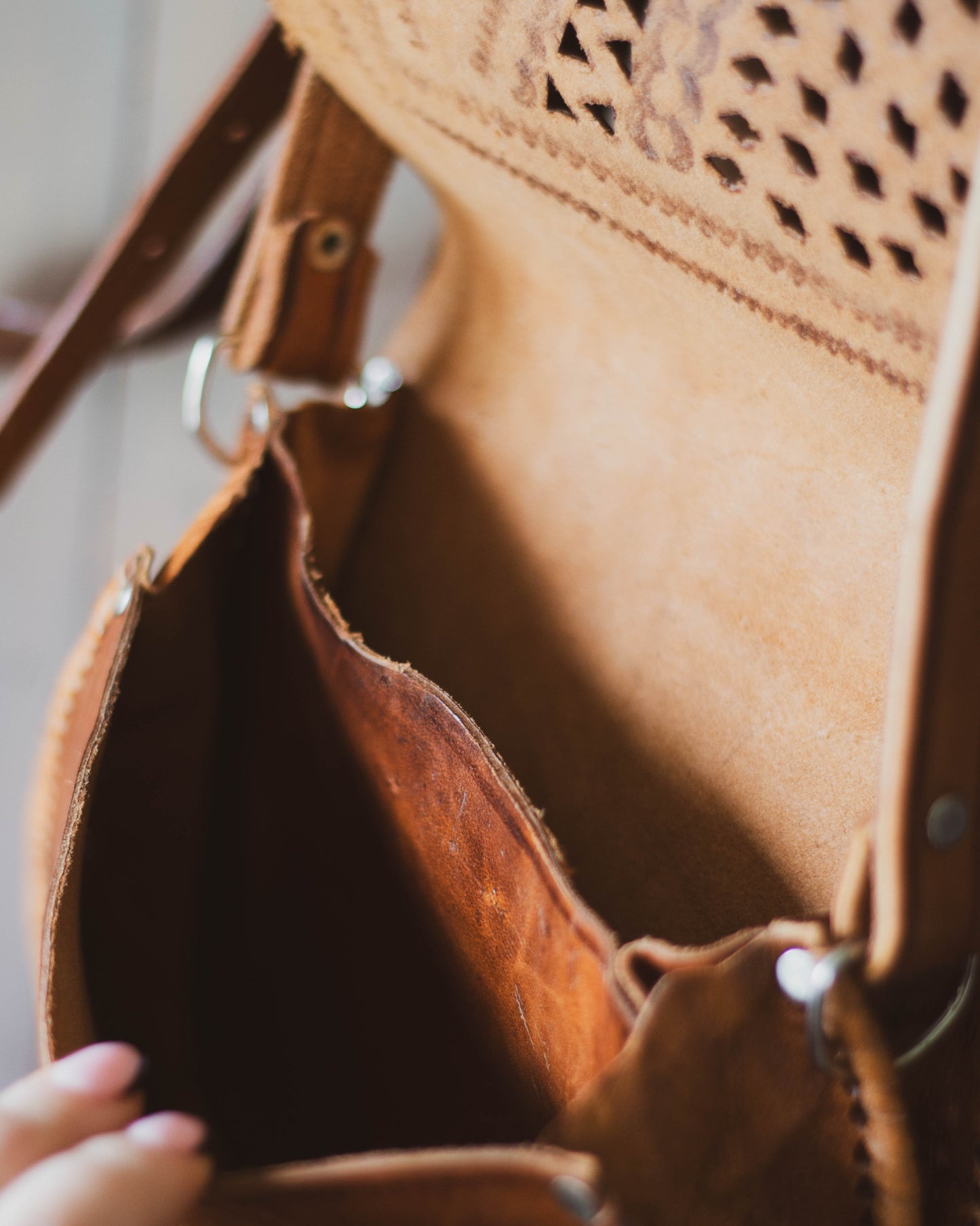 Moroccan Leather Bag