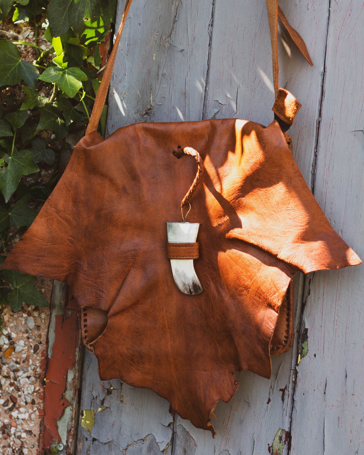 Small Moroccan Leather Bag