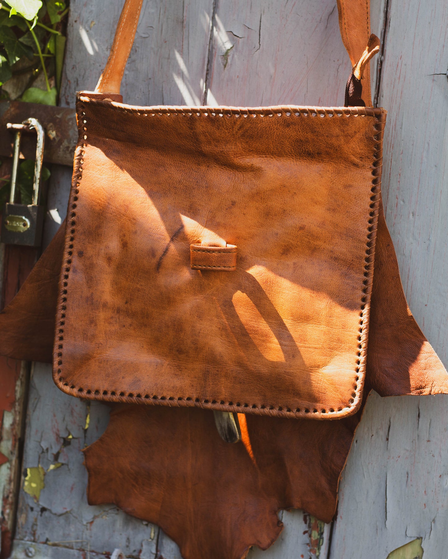 Small Moroccan Leather Bag