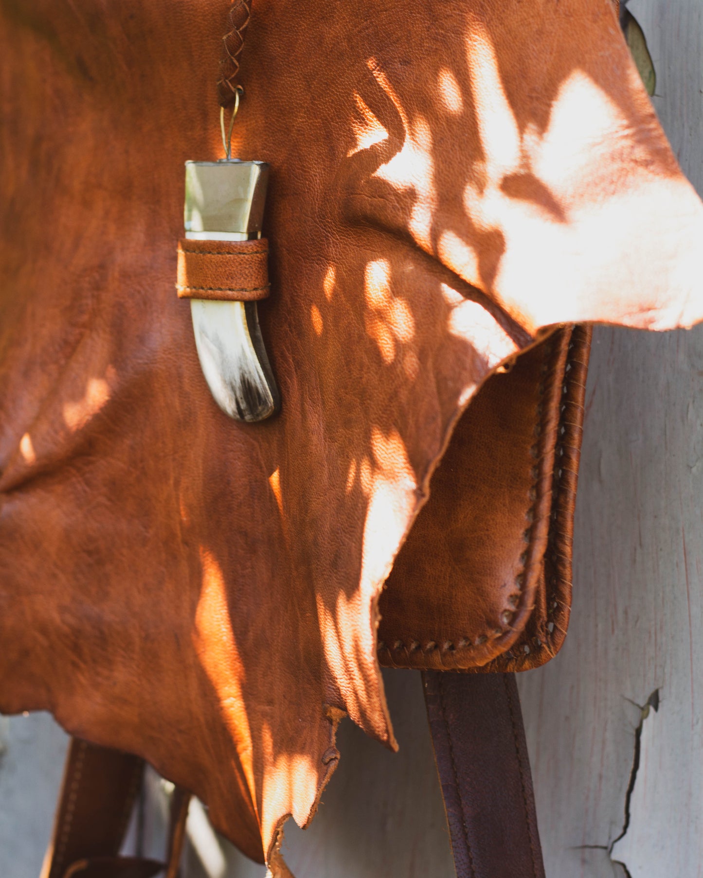 Small Moroccan Leather Bag