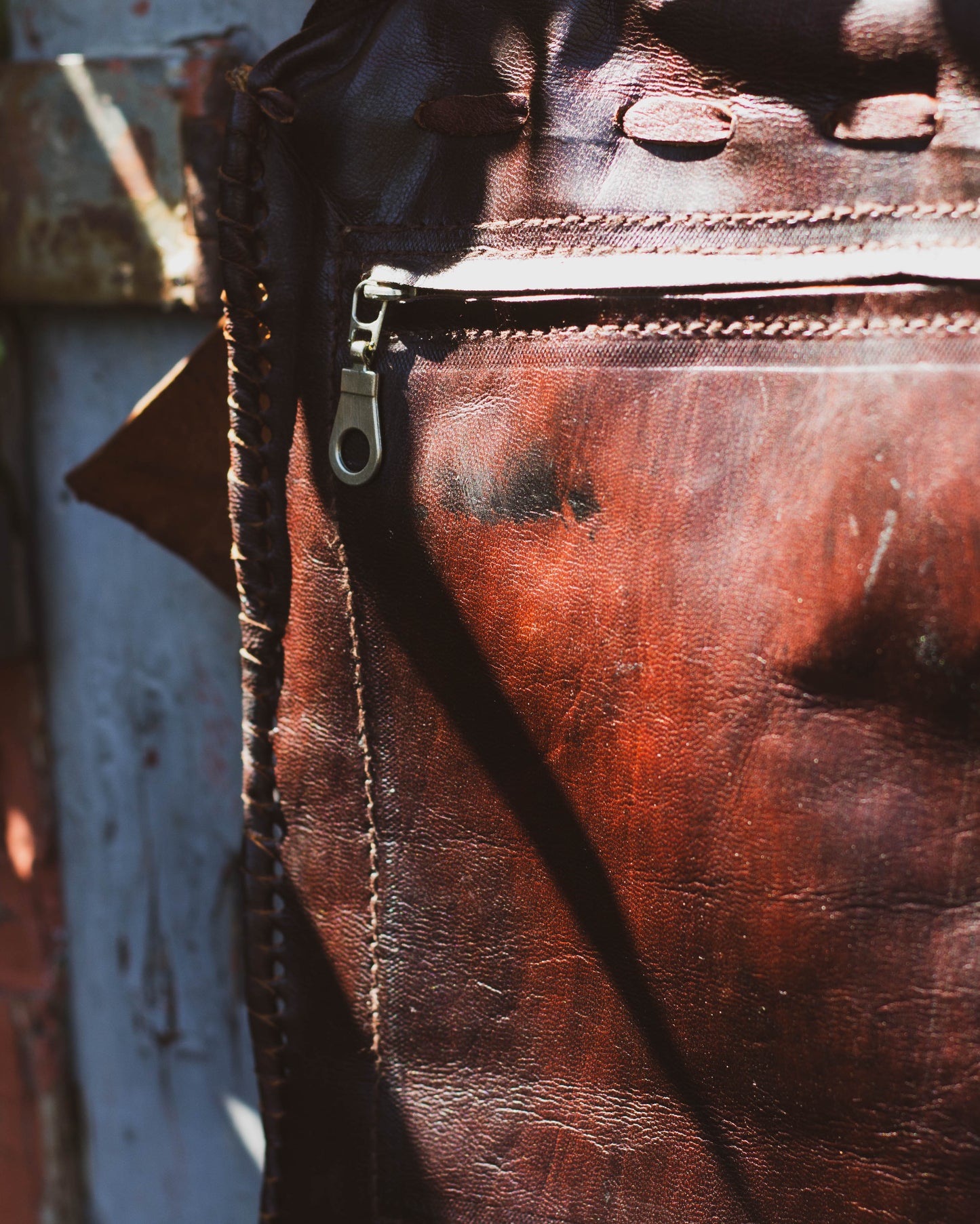 Small Moroccan Leather Bag