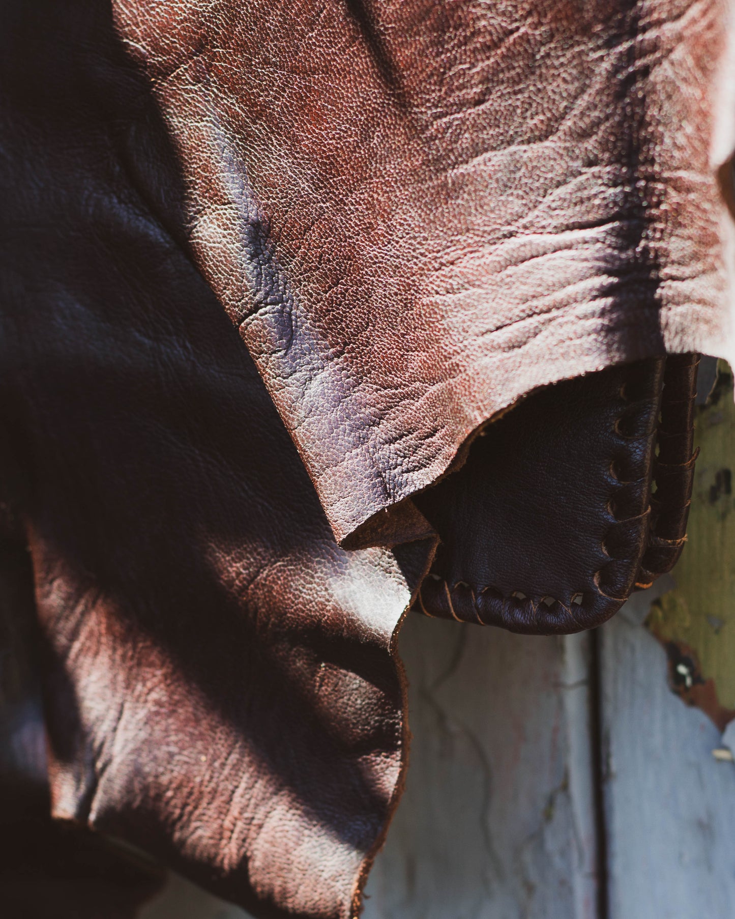 Large Moroccan Leather Bag