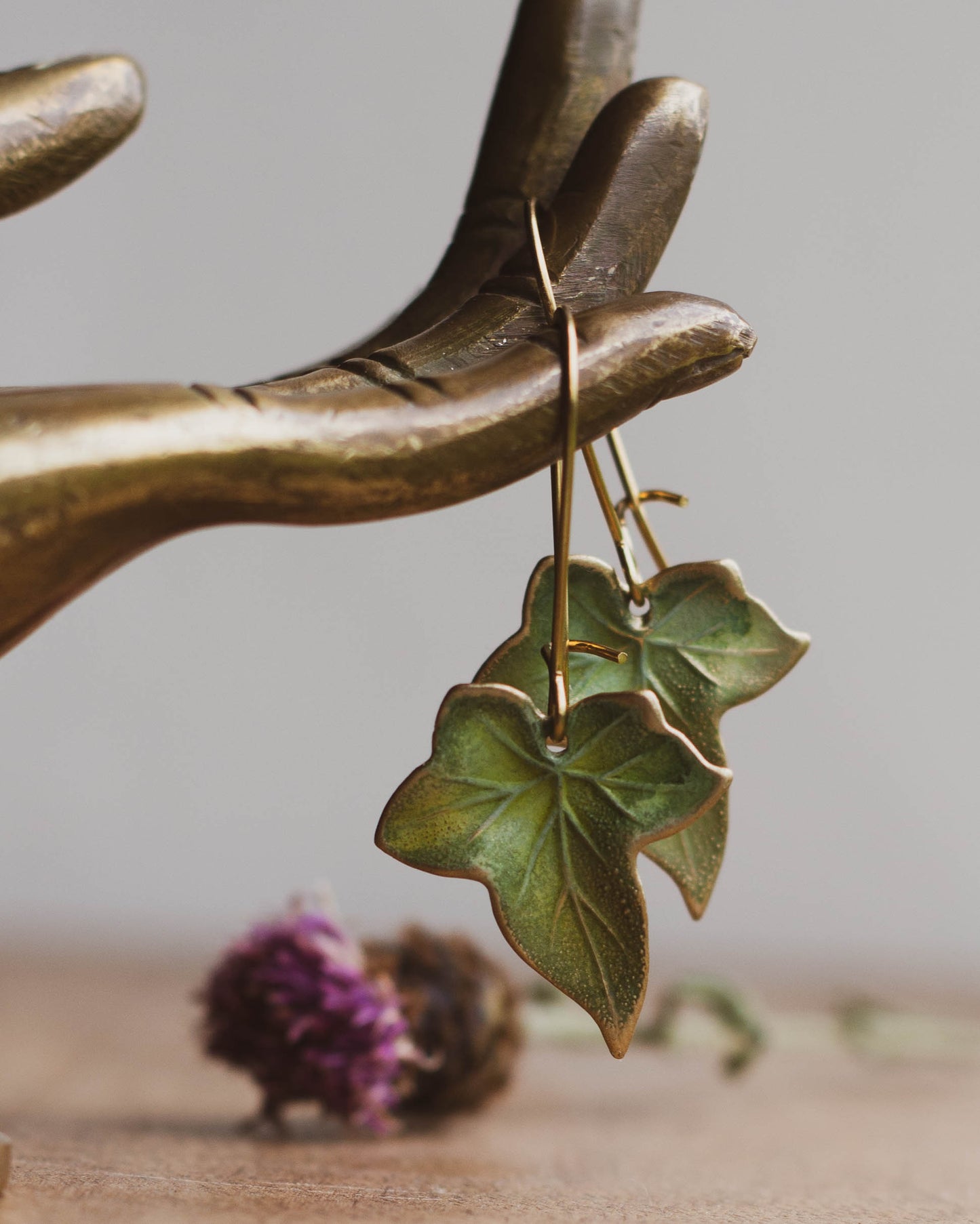 Ivy Leaf Earrings