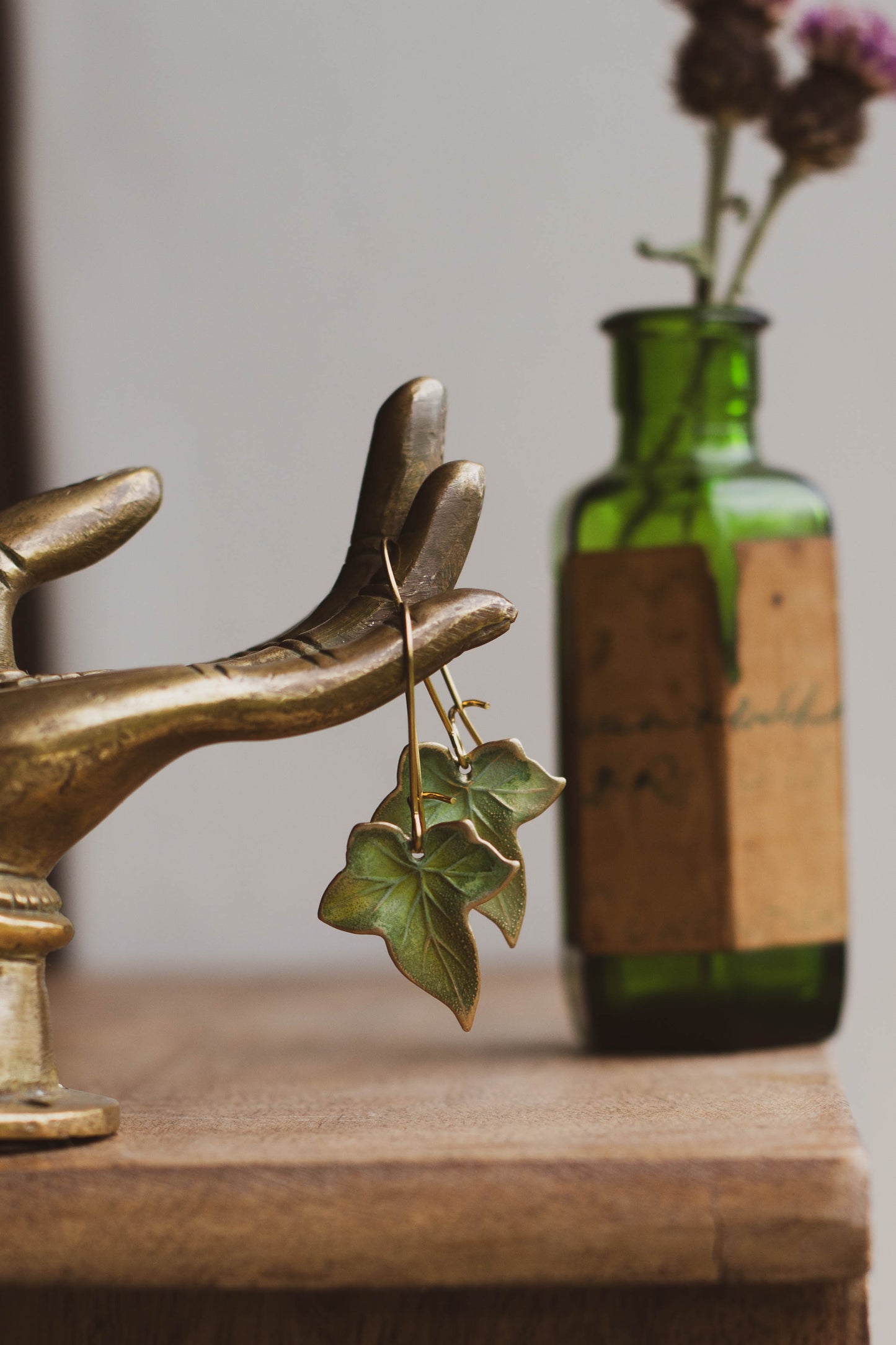 Ivy Leaf Earrings