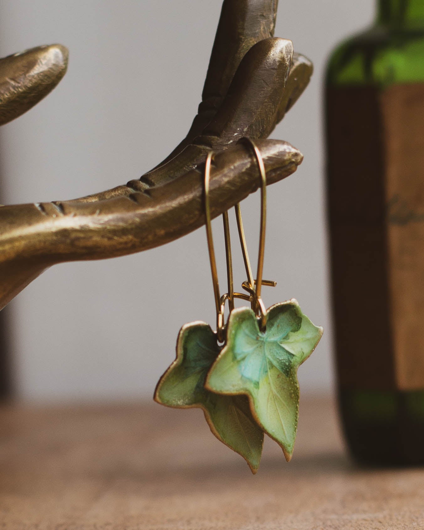 Ivy Leaf Earrings