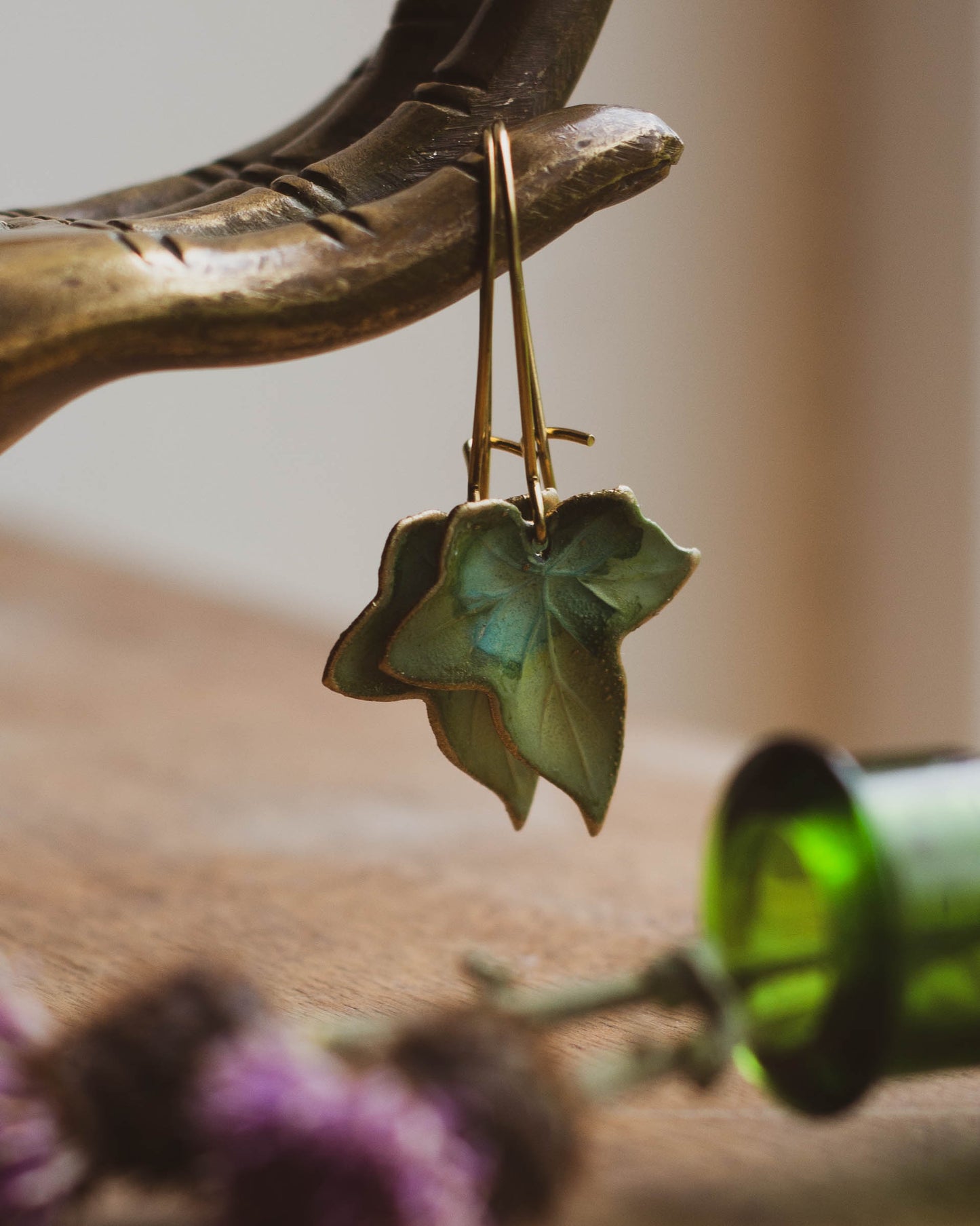 Ivy Leaf Earrings