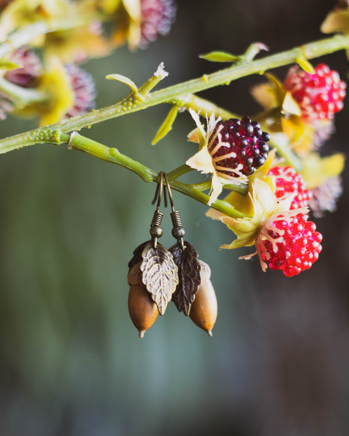 The Lost Acorn Earrings