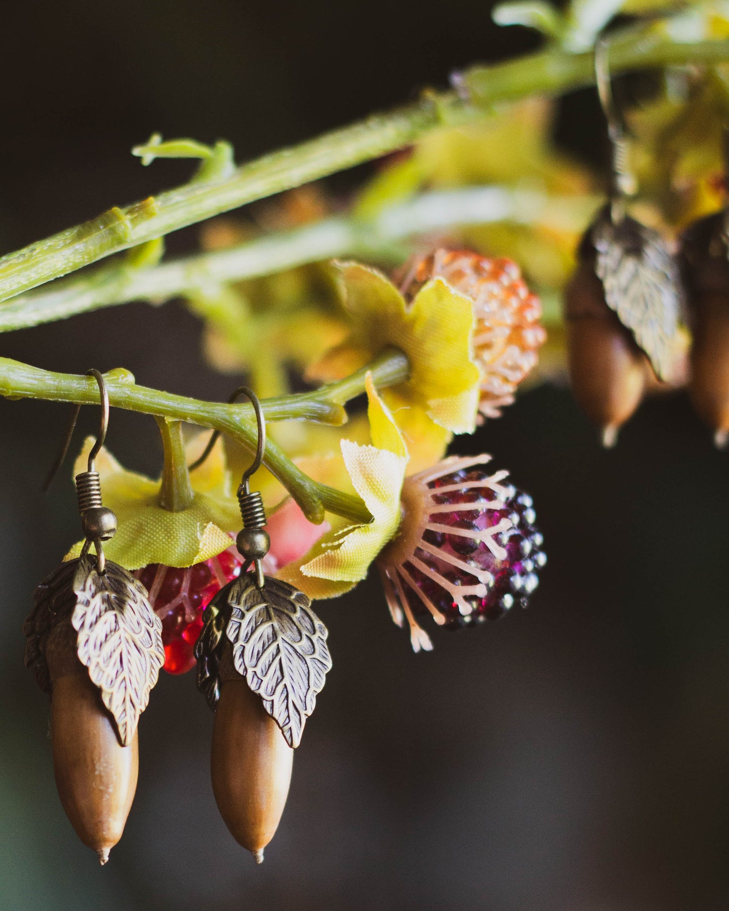 The Lost Acorn Earrings