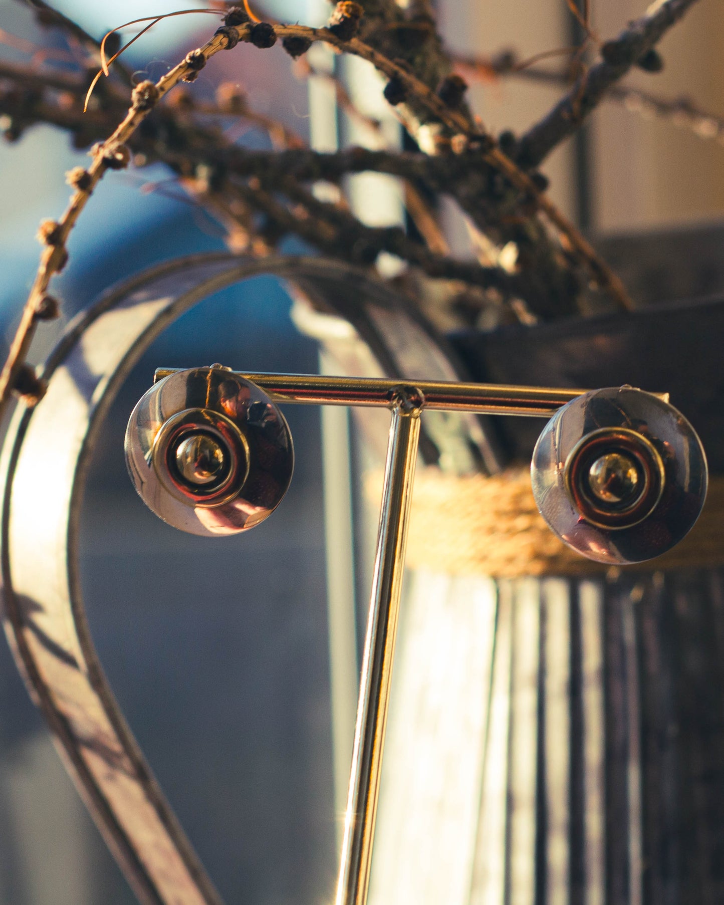 Vintage Sterling Silver Earrings