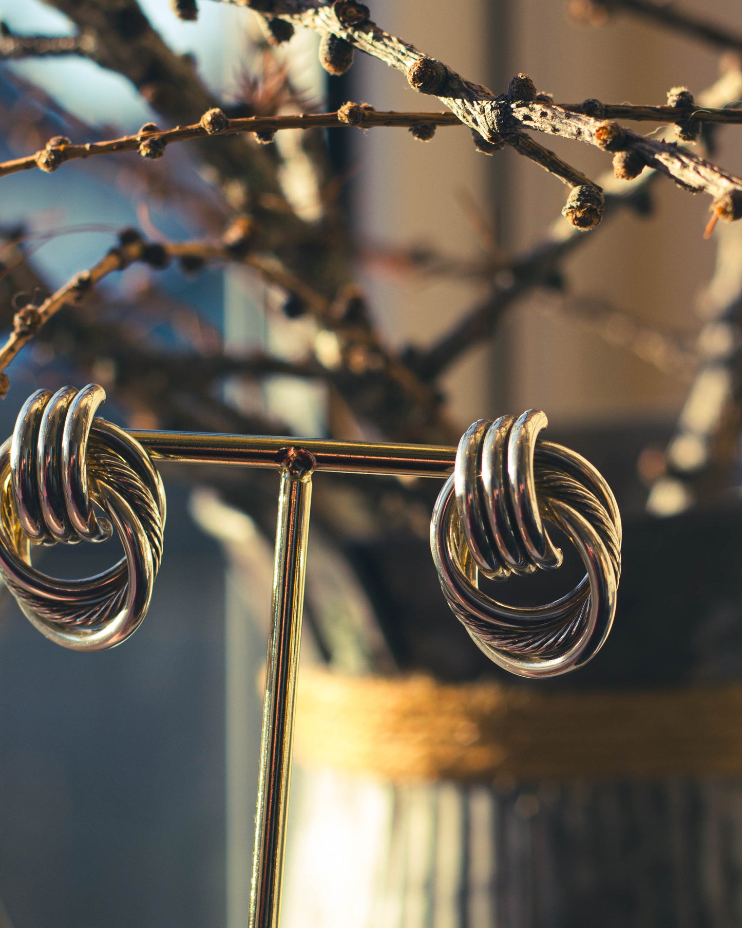 Vintage Sterling Silver Earrings