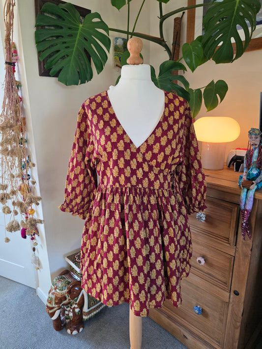 Brand new sample Moonwrap Blouse UK10-24