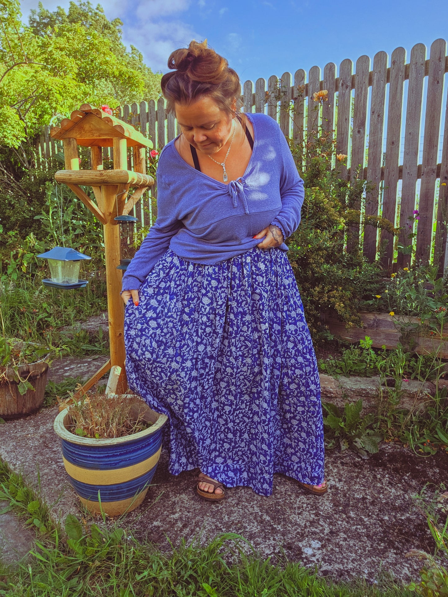 Cornflower Skirt