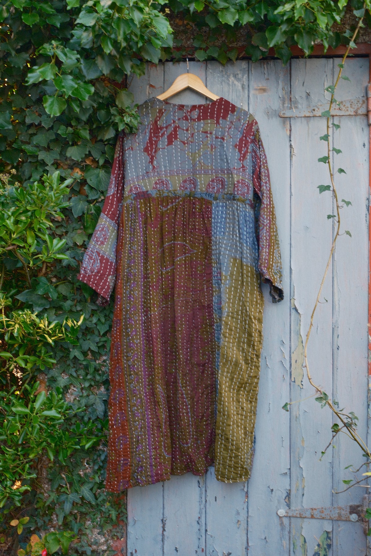 Overdyed Kantha Dress