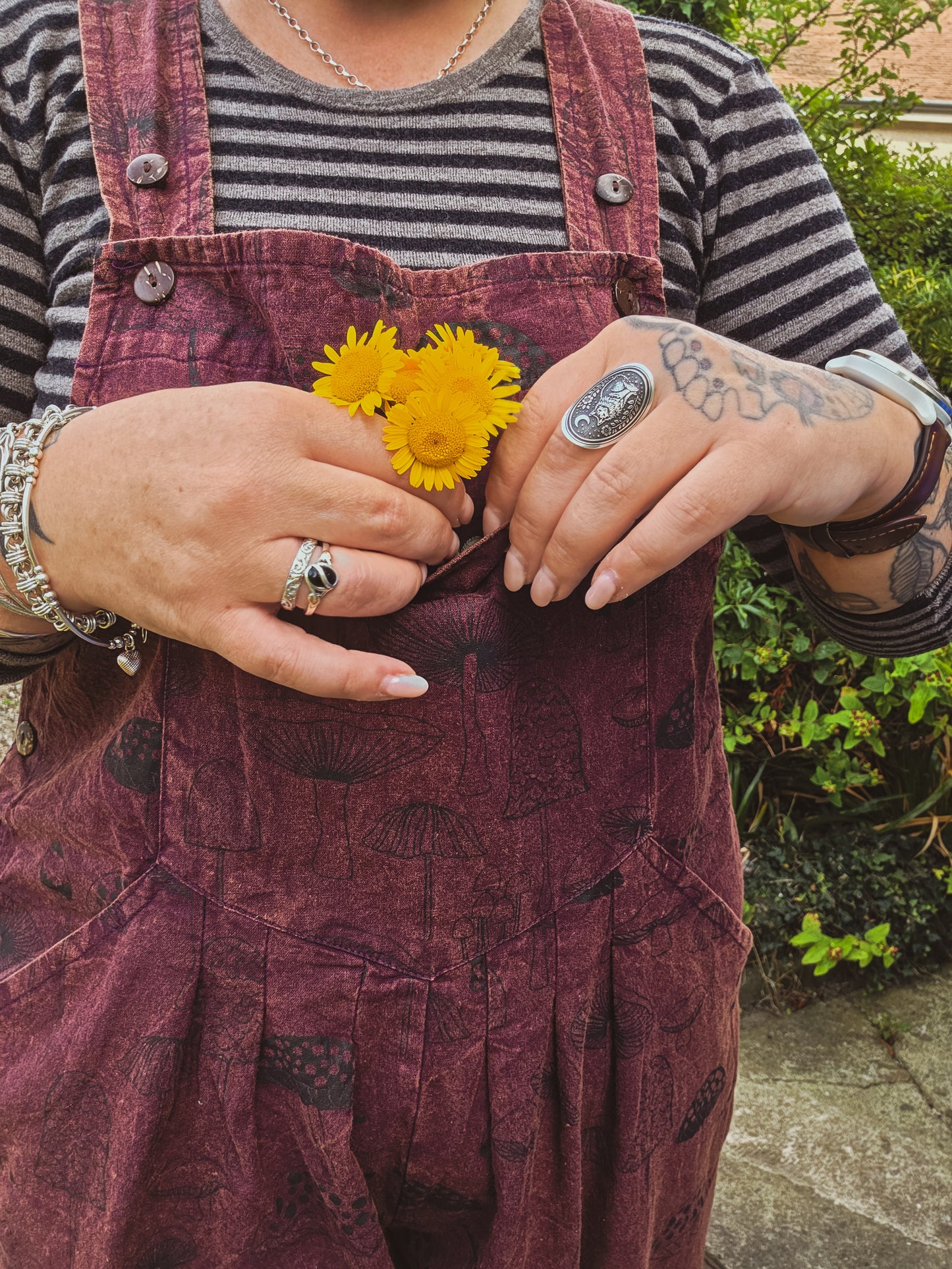 Shroomy Dungarees
