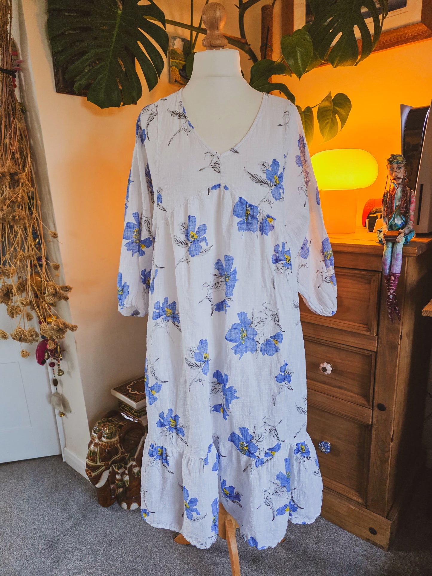 Preloved Spring Dress UK16-20