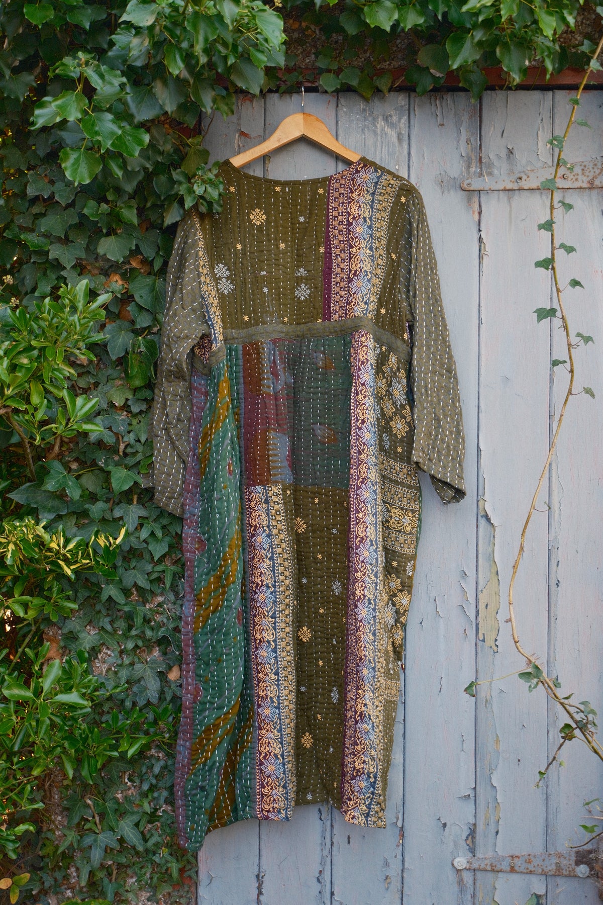 Overdyed Kantha Dress
