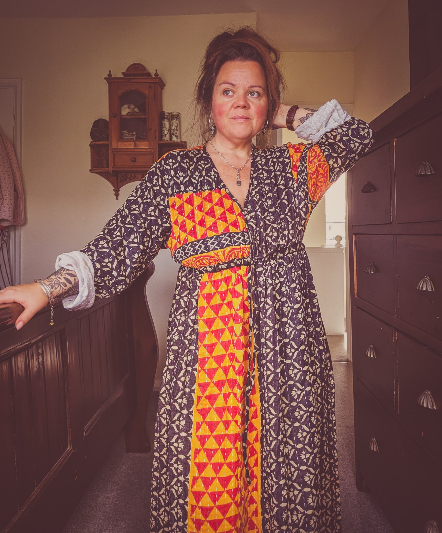Kantha Dress