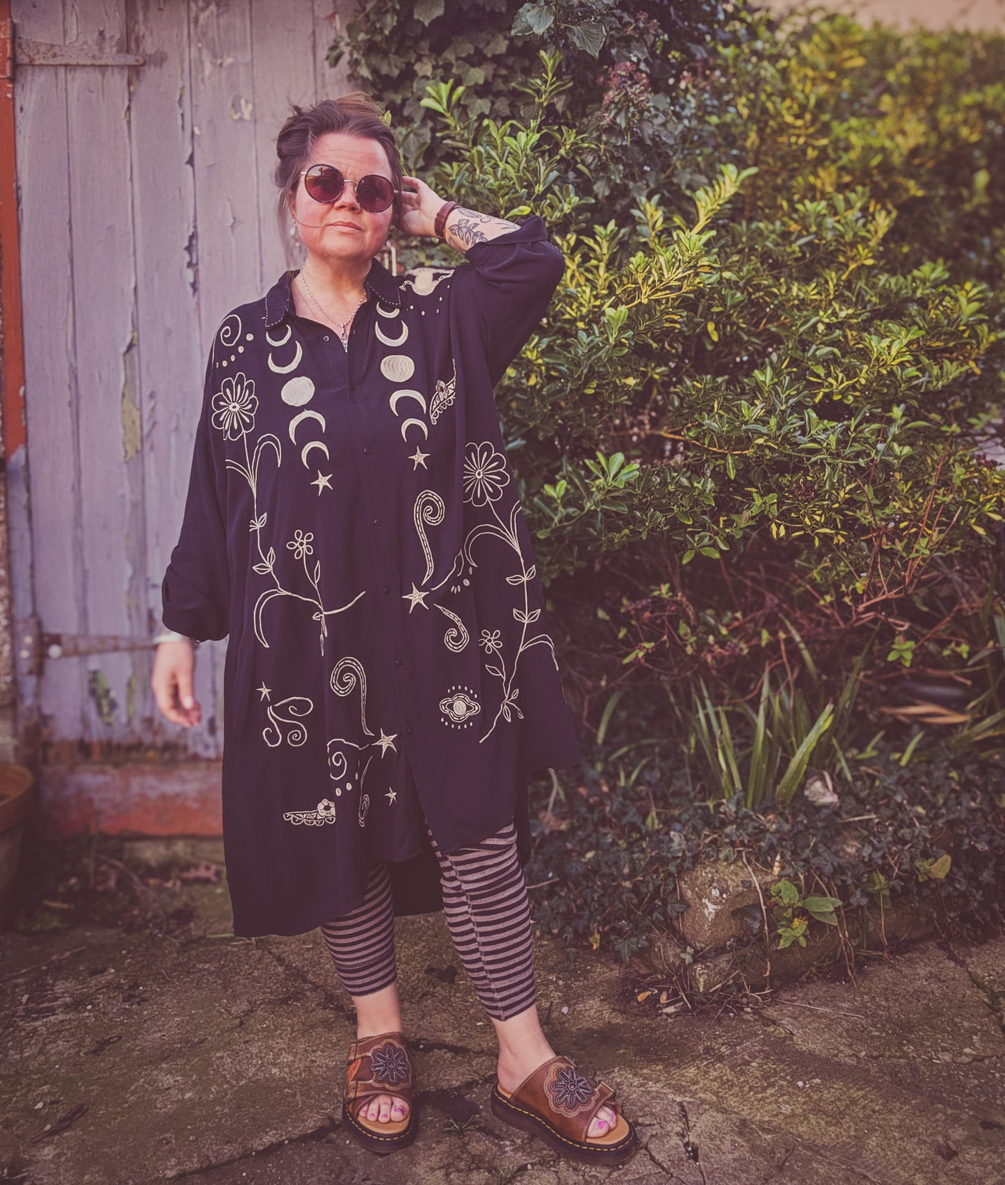 Moon Magic Shirt Dress