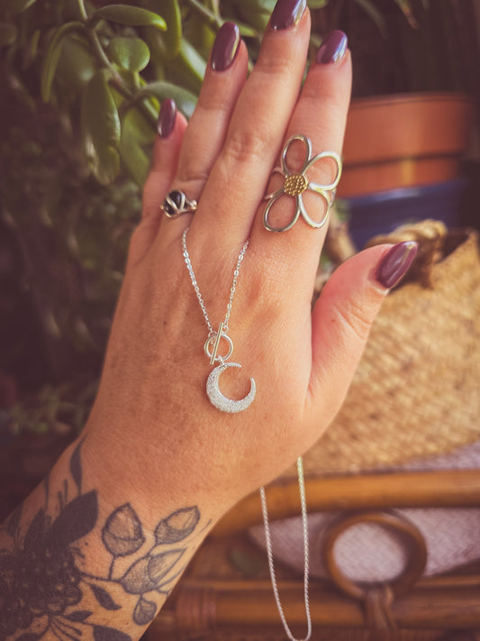 Moon Charm Necklace