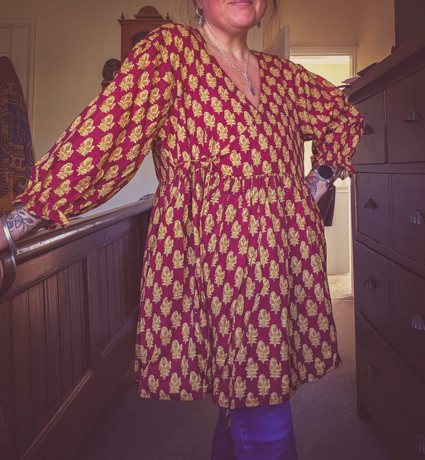 Brand new sample Moonwrap Blouse UK10-24