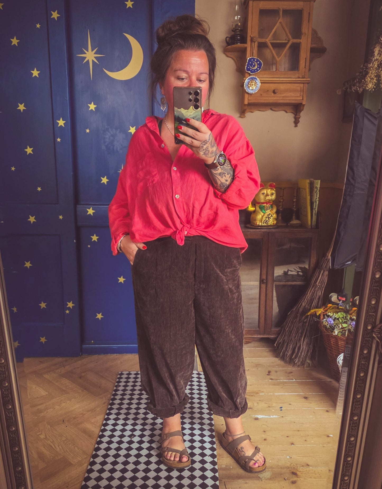 Velour Feel Pants