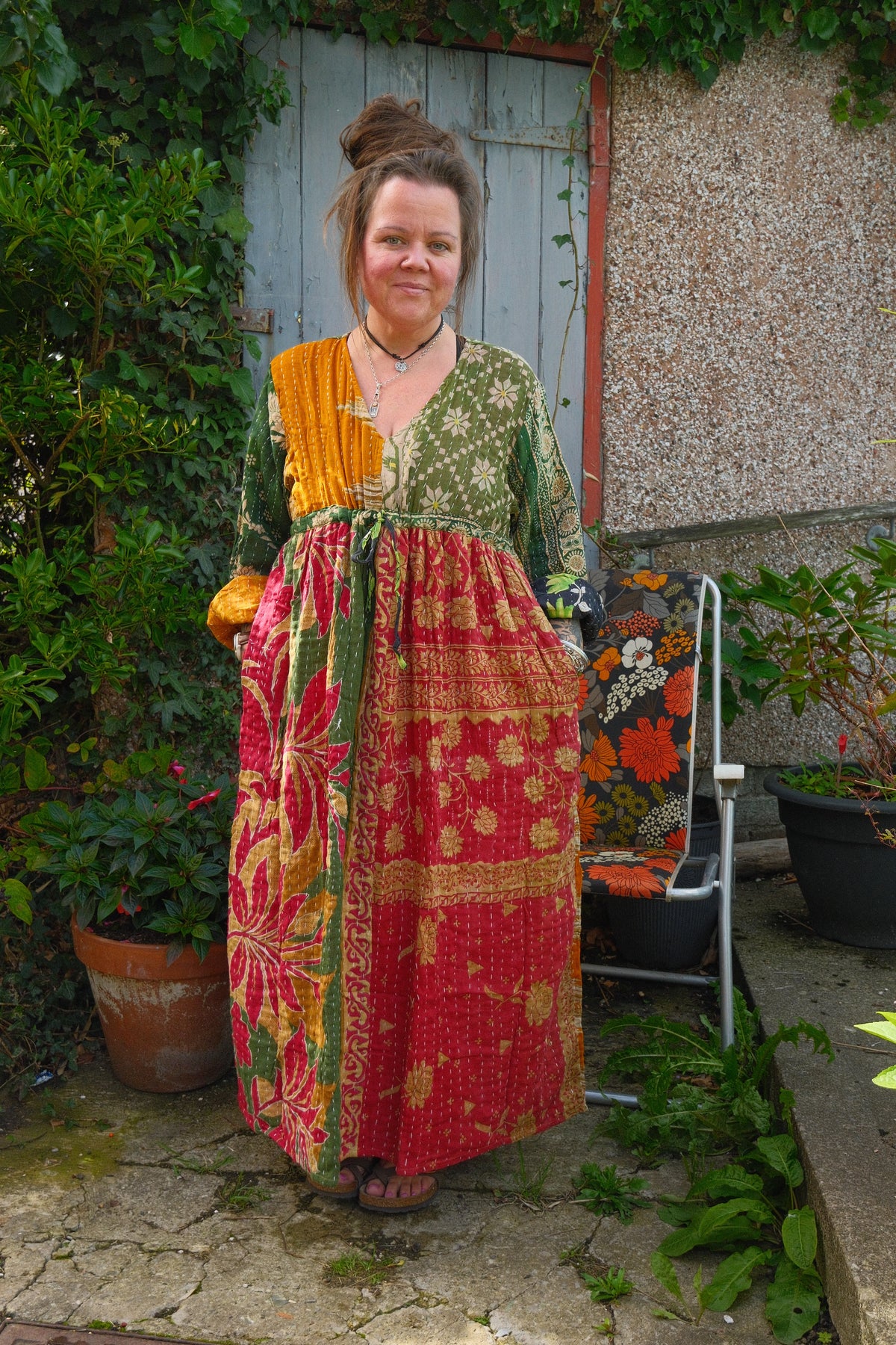 Kantha Dress