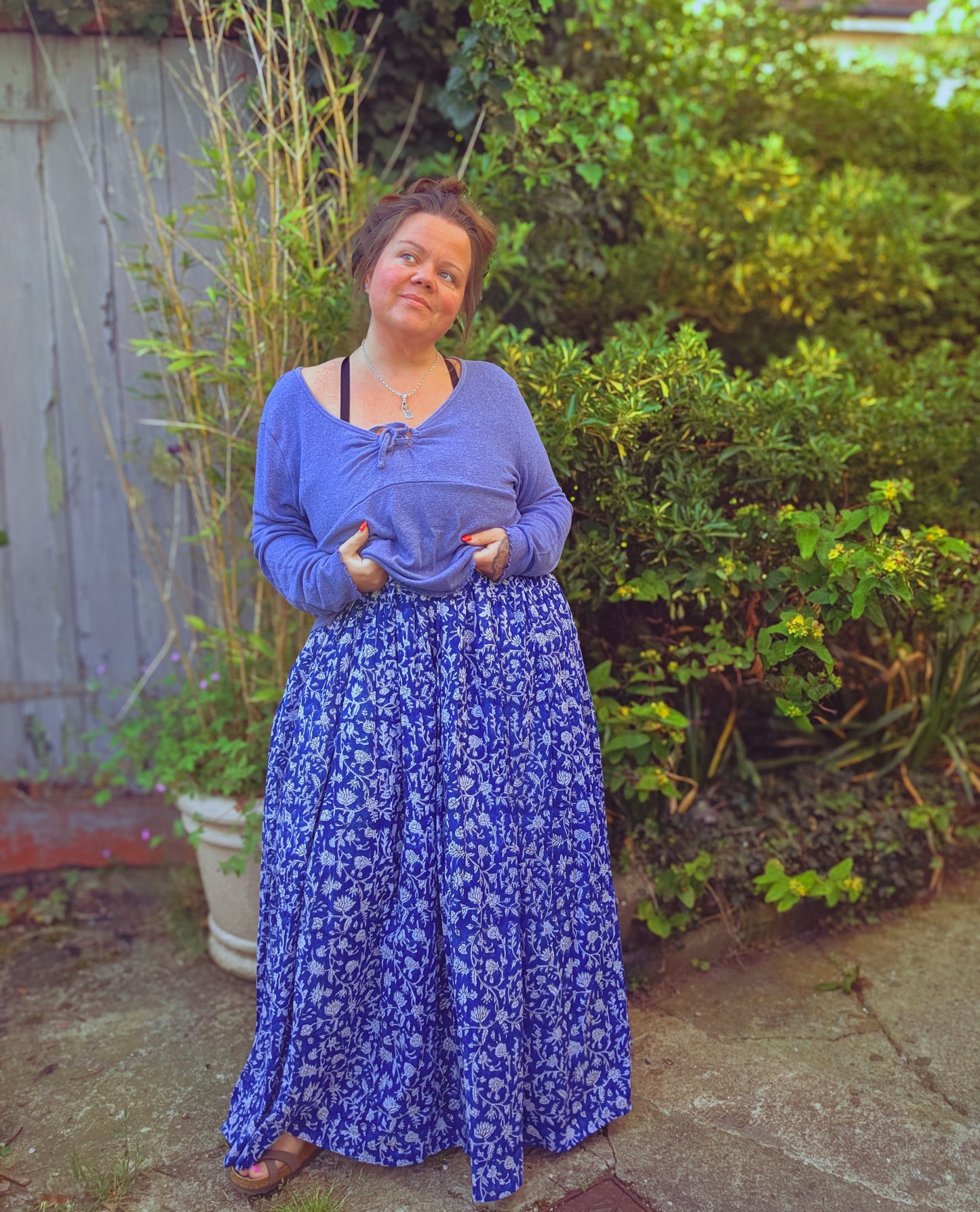 Cornflower Skirt