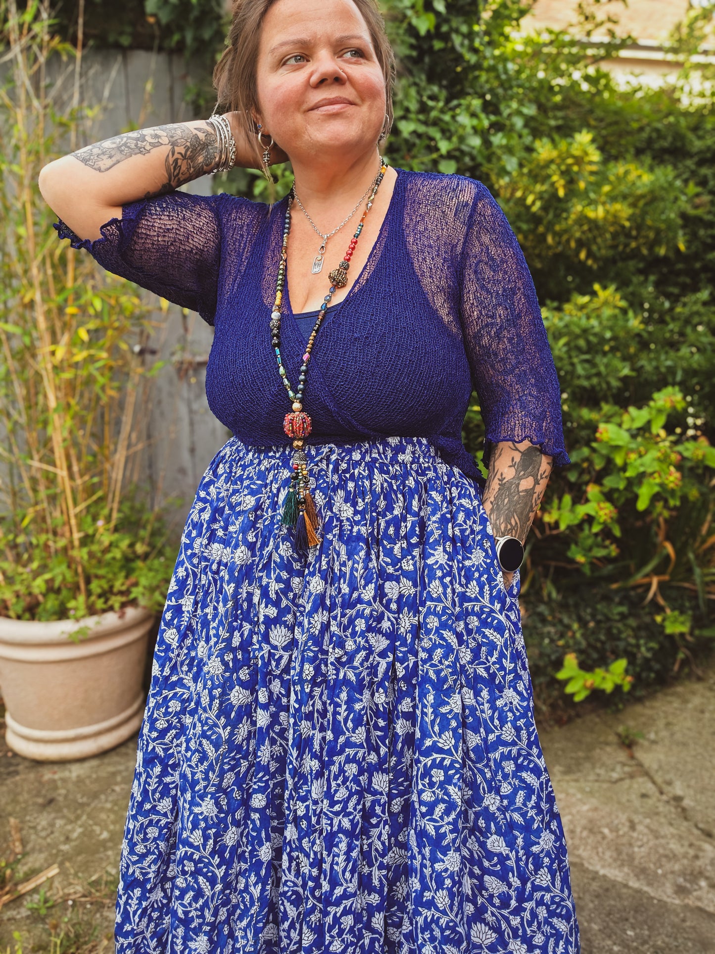 Navy Bolero