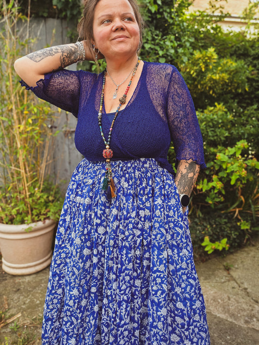 Navy Bolero