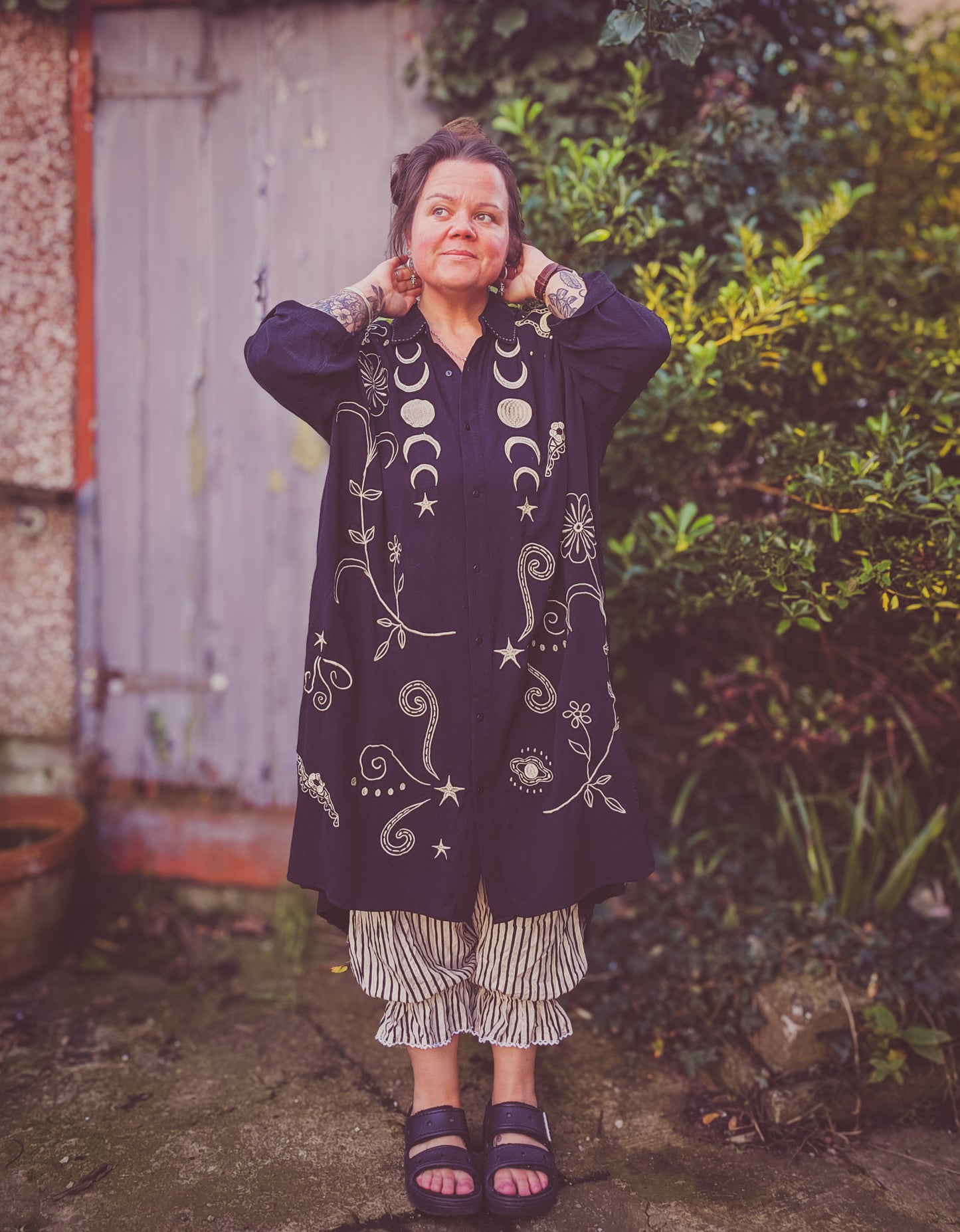 Moon Magic Shirt Dress