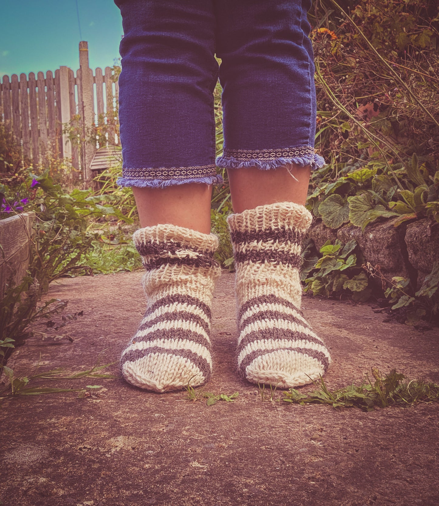 Hand Woven Wool Sockies