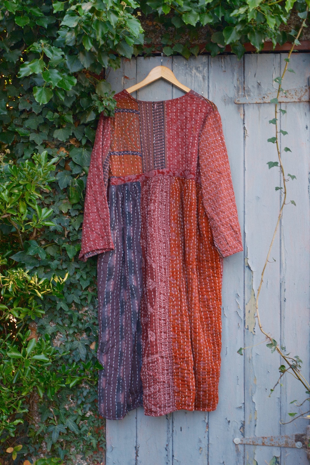 Overdyed Kantha Dress