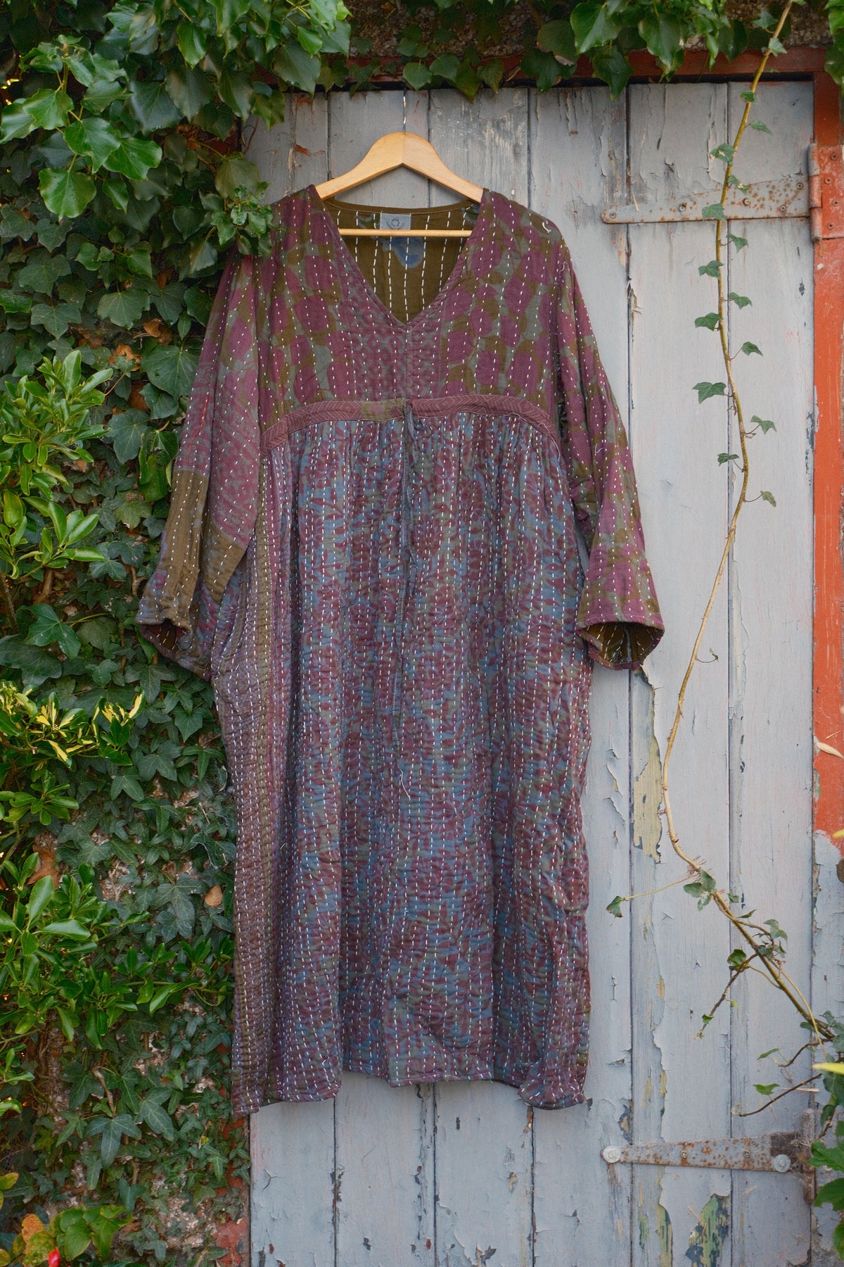 Overdyed Kantha Dress