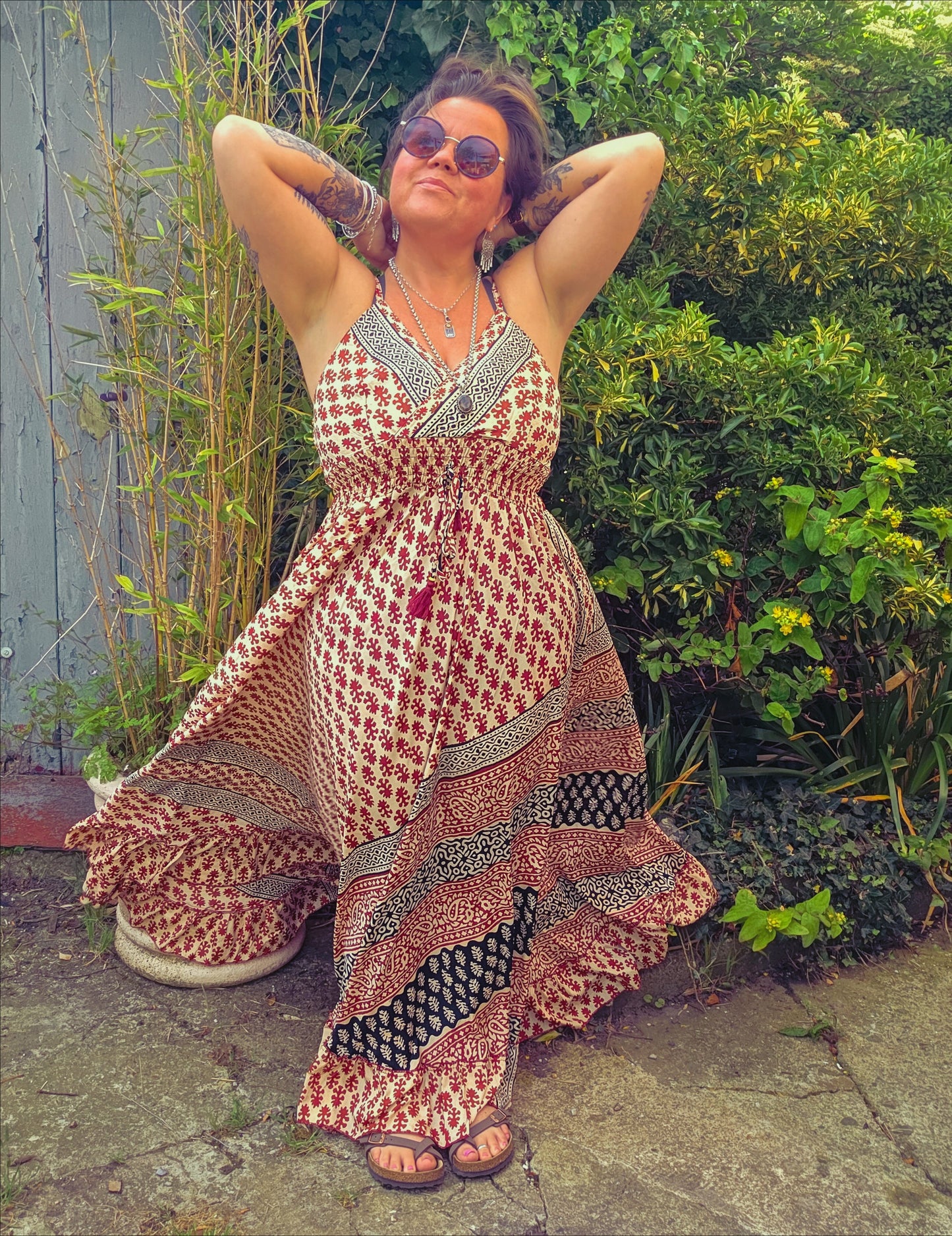 Blockprint Style Maxi