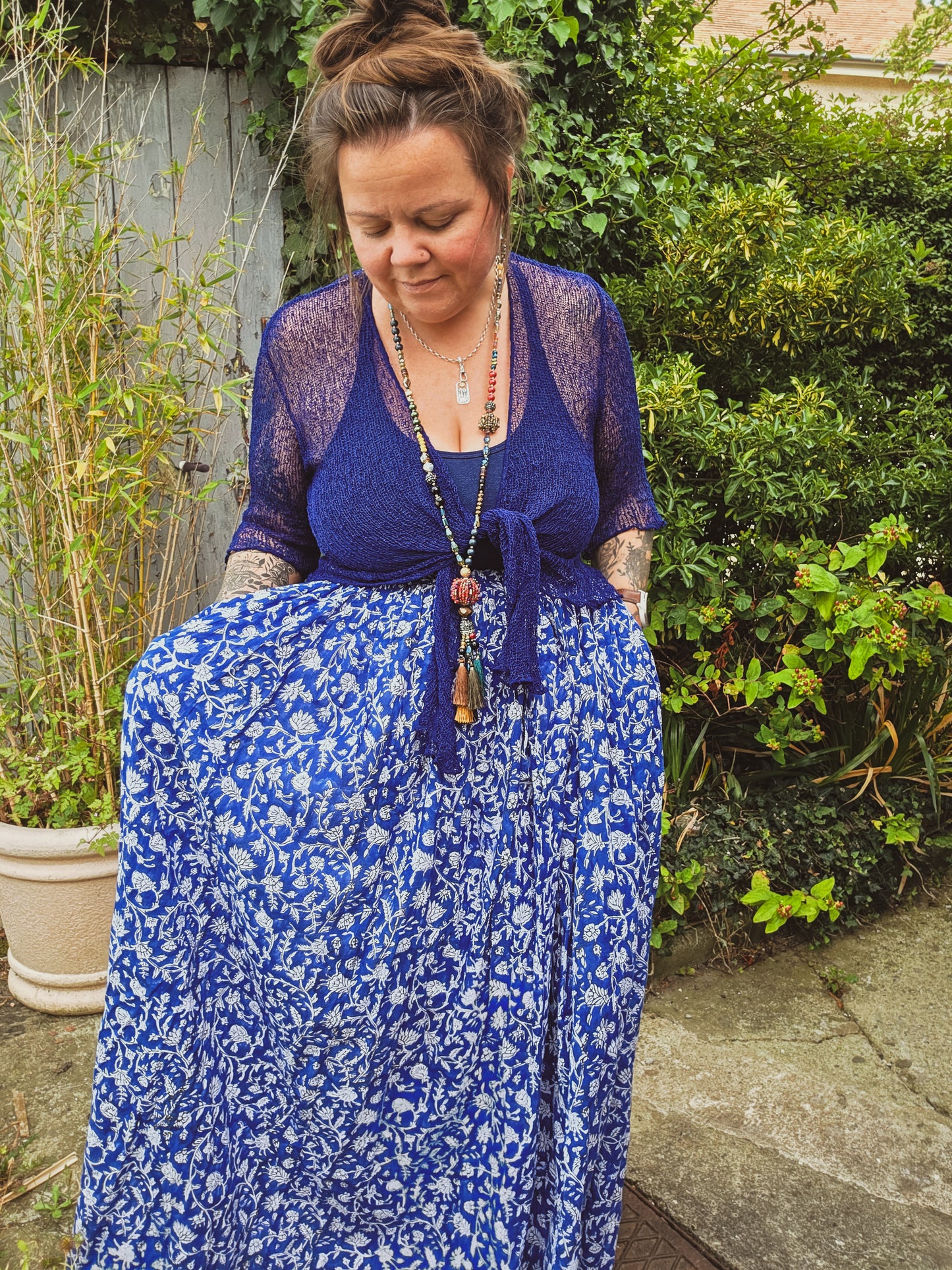 Navy Bolero
