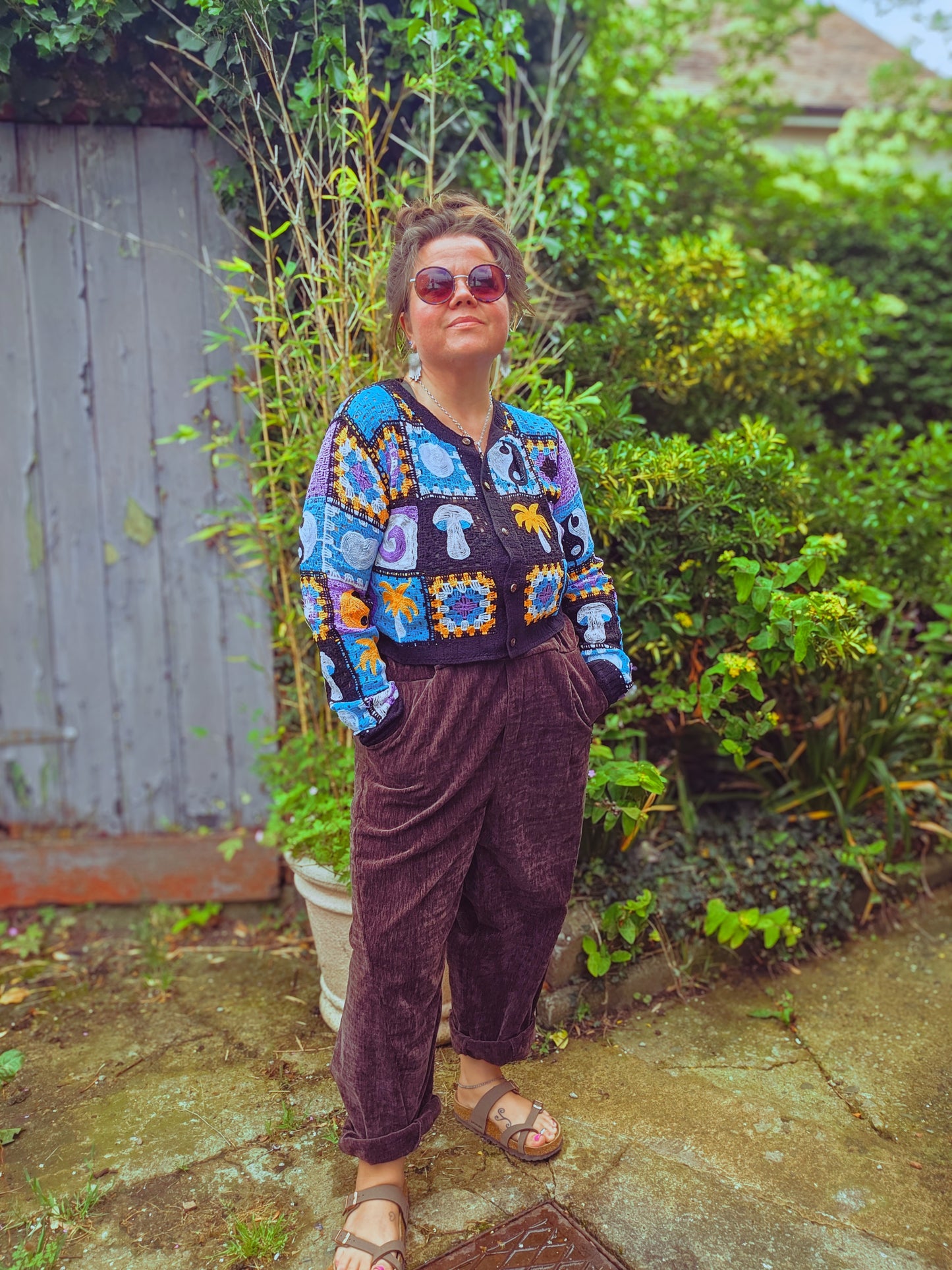 Crochet Retro Cardigan