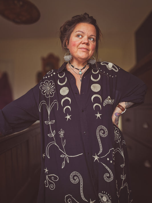 Moon Magic Shirt Dress