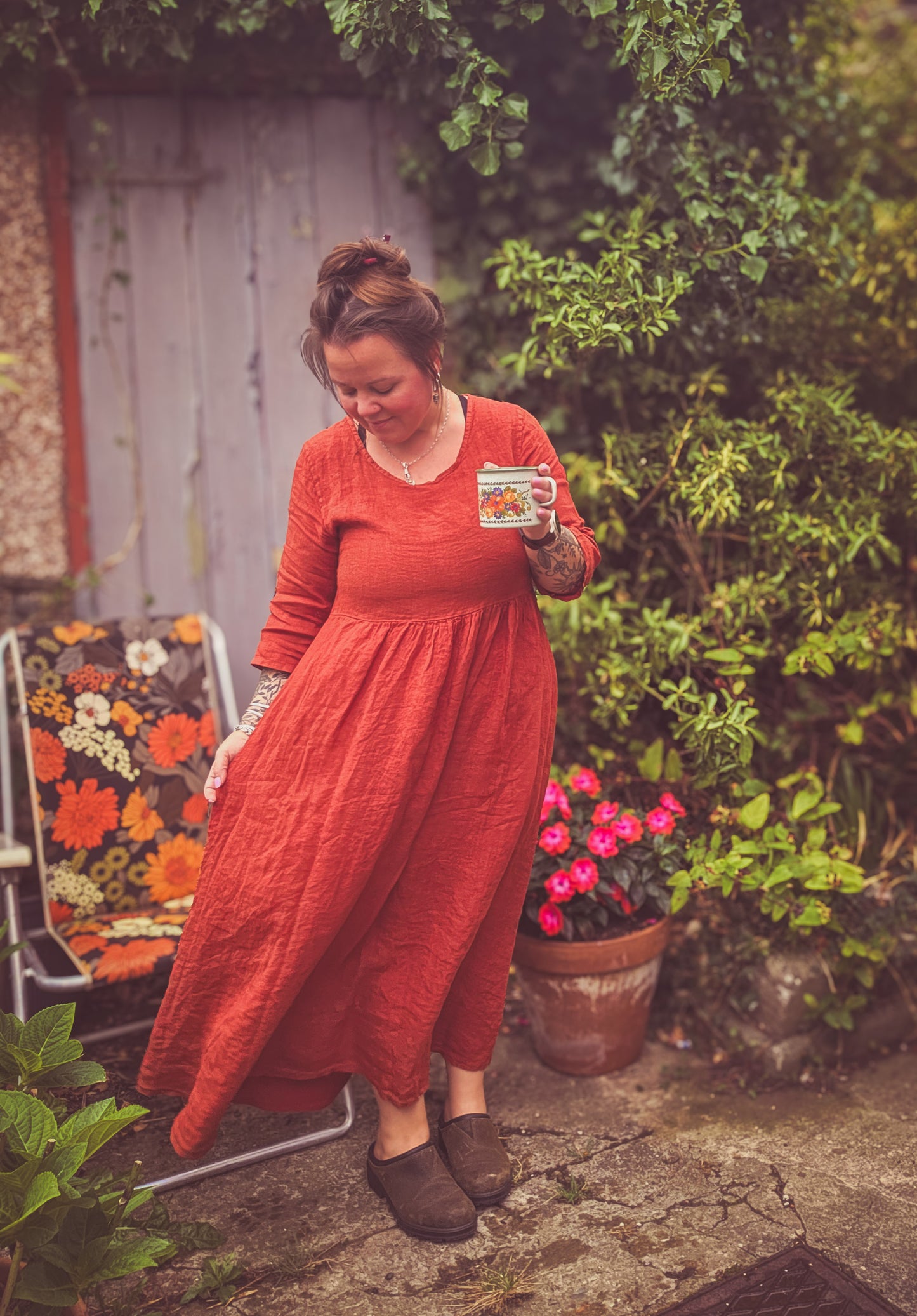 Linen Mabon Dress