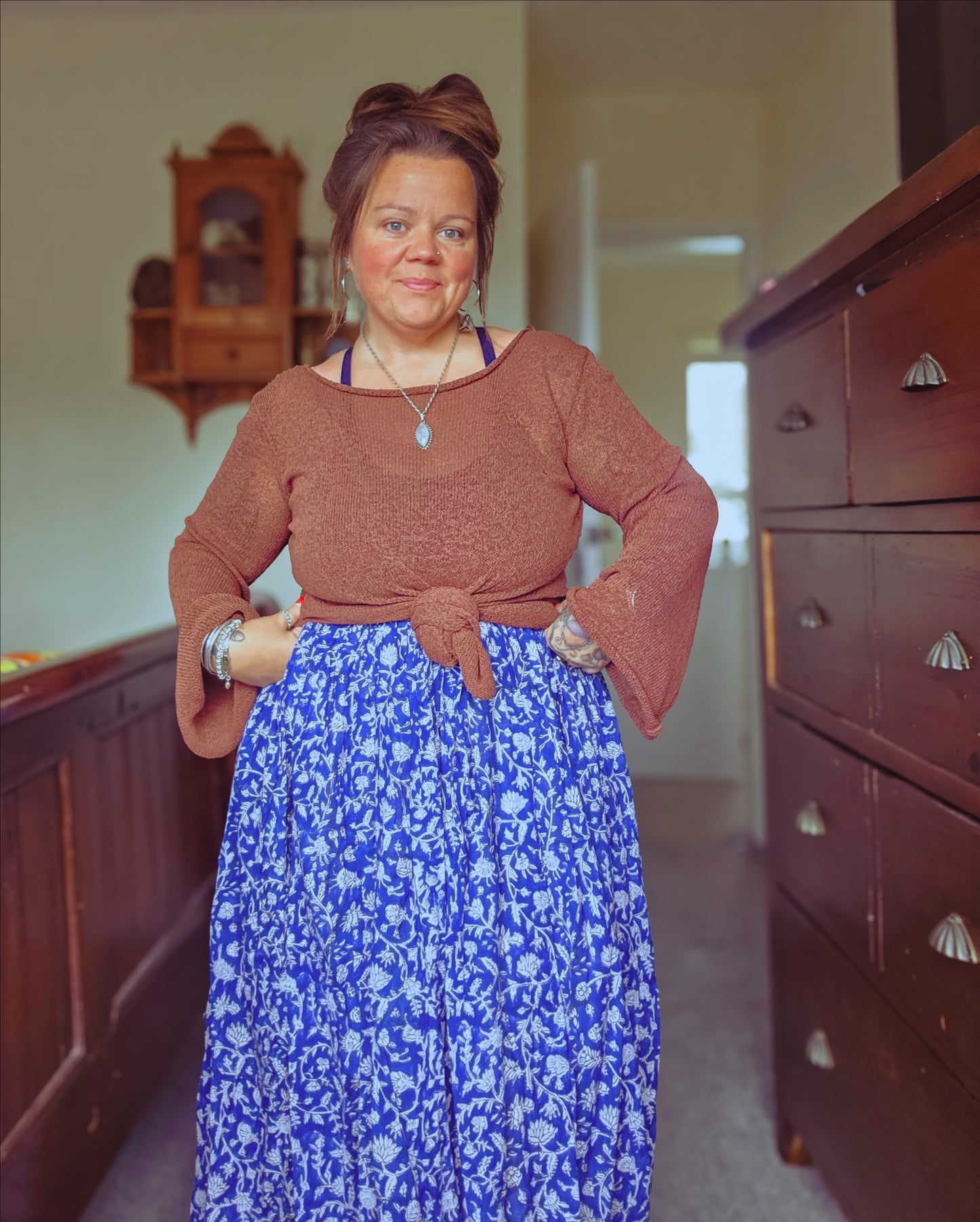 Cornflower Skirt