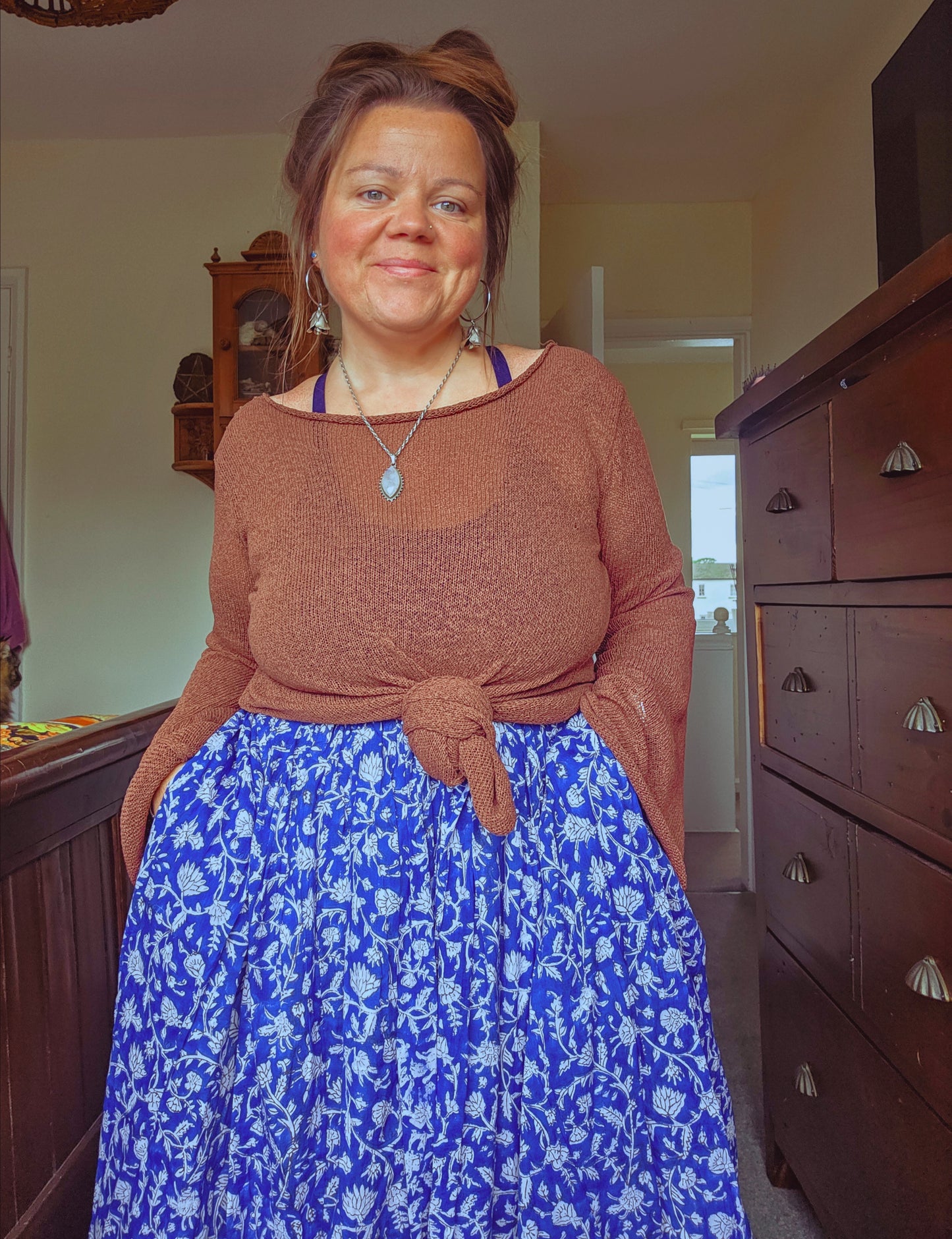 Cornflower Skirt